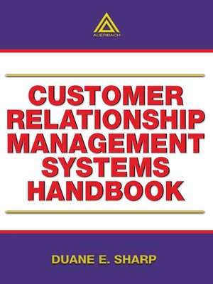 cover image of Customer Relationship Management Systems Handbook